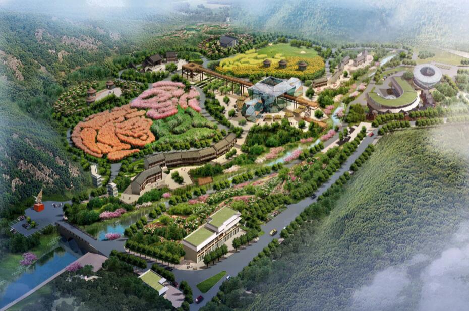 山西古縣牡丹園二期修建性規劃